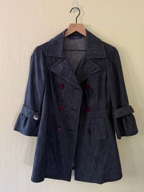 Vintage Denim Coat from Italy